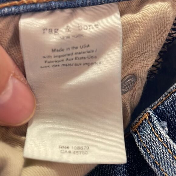 Rag & Bone Cate Step Hem Ankle Skinny Jeans - Picture 11 of 12